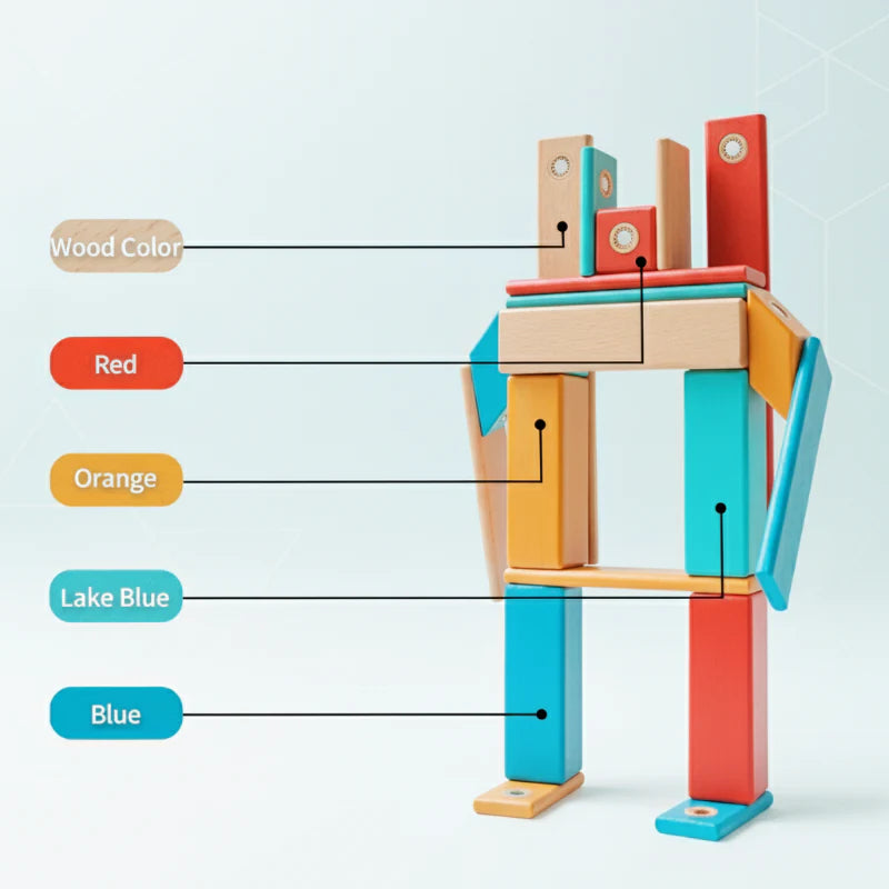 MagPlayer – Kreativitet og motorik – DIY magnetiske træklodser