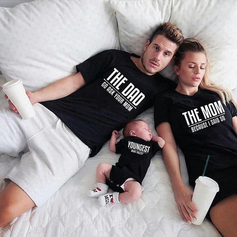 Mini Fashion™ - Sjov For Hele Familien - Familie T-shirts