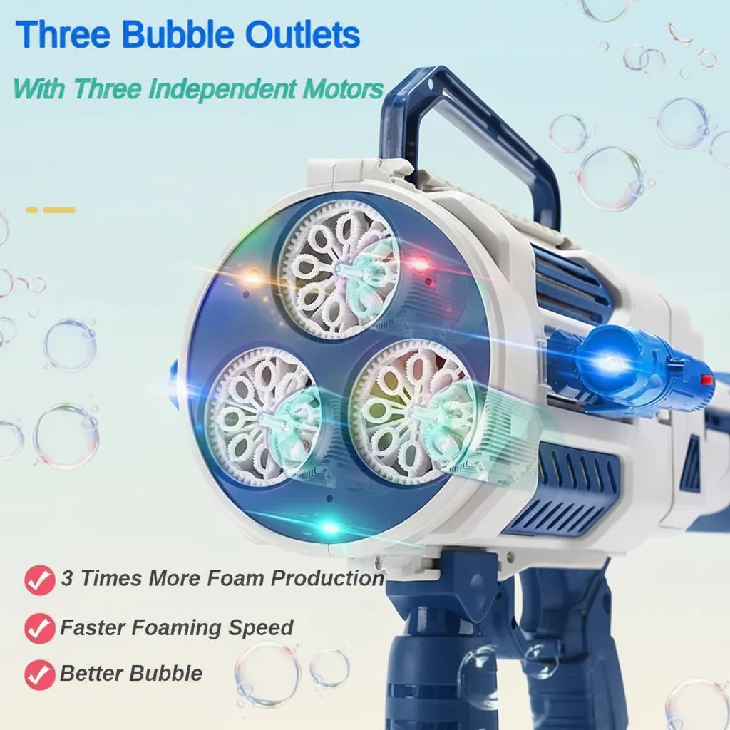 Light Up Bubble Gun – Leg & Musik – Boblepistol
