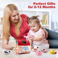 Thumbnail for BabyBarn – Blødt & Lær – Bondegård med plysdyr