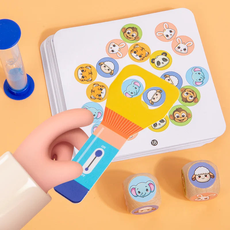 Puzzle Duel™ - Hurtig og smart - Interaktivt reaktionsbrætspil
