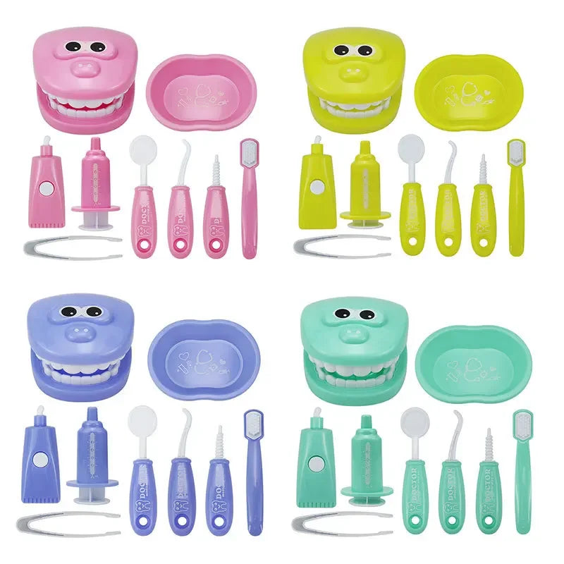 Tooth Time™ – Grin og lær – Tandlægesæt til børn
