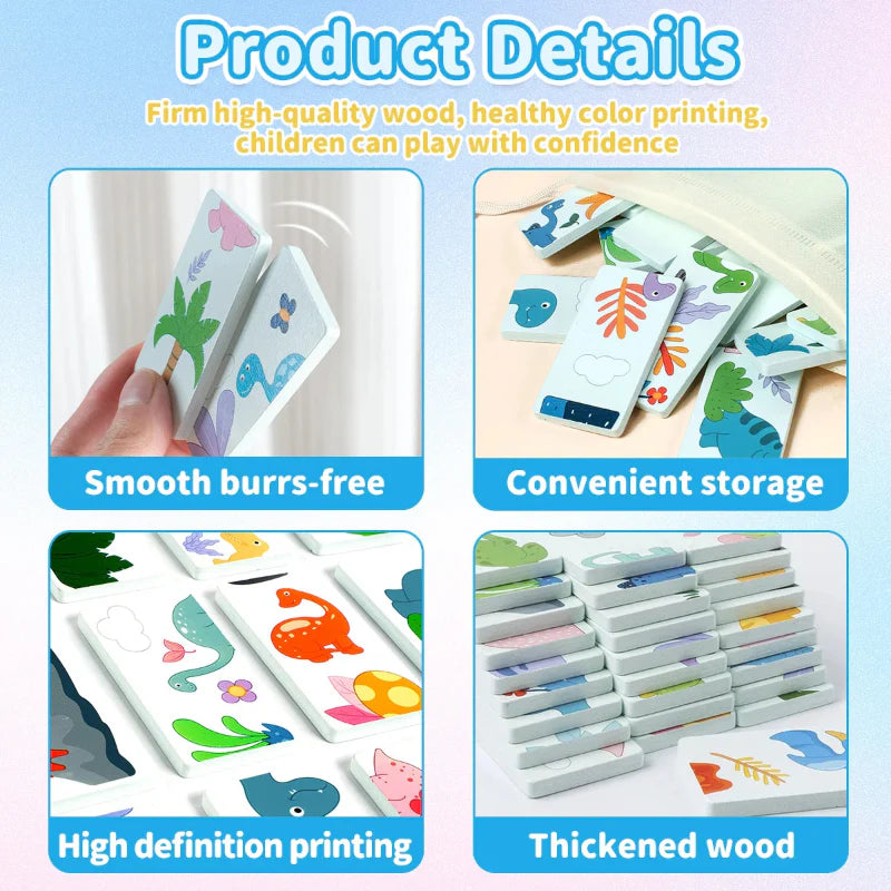 DinoDomino – Det sjoveste selskabsspil! – Dino Domino