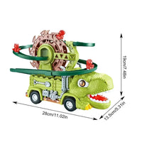 Thumbnail for Dino Slide Truck™ - Klatr og kør om kap med dinosaurer! - Dinosaur-lastbil