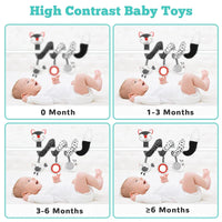 Thumbnail for Baby Spiral Toy™ - Legetøj til autostol og barnevogn