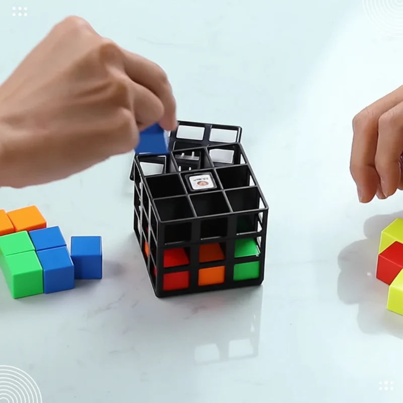 Magic Cube 3x3 – Lærerigt & udfordrende – Puslespilskube