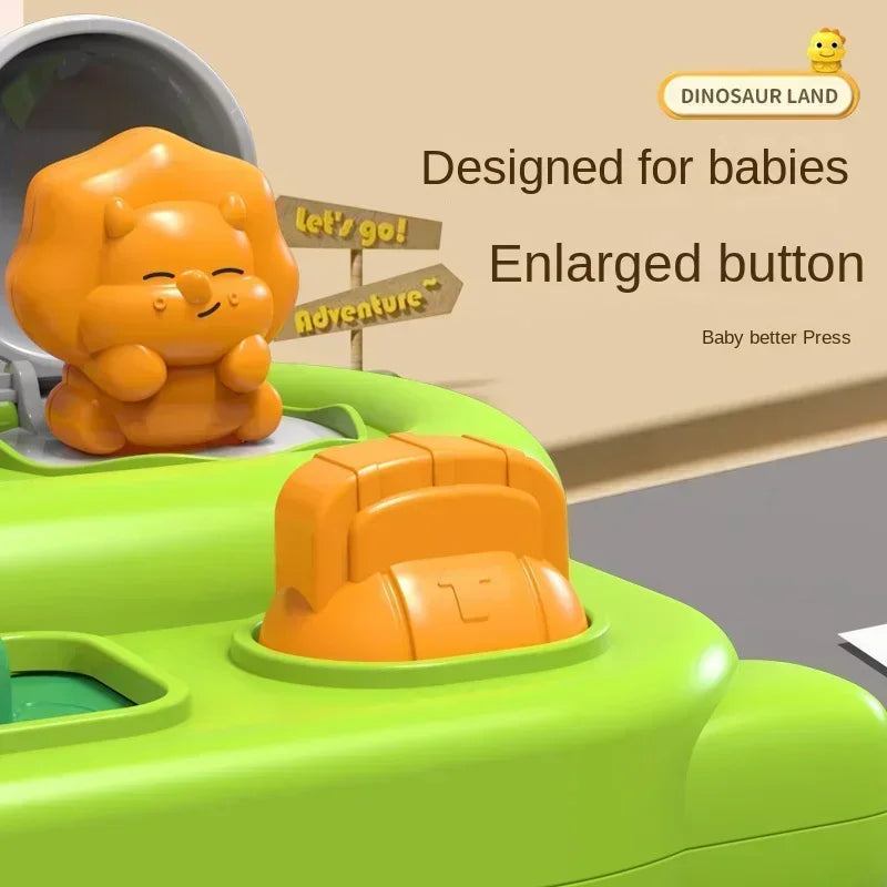 Peek & Play™ - Klik, Drej, Overraskelse! - Baby Pop-up Legetøj