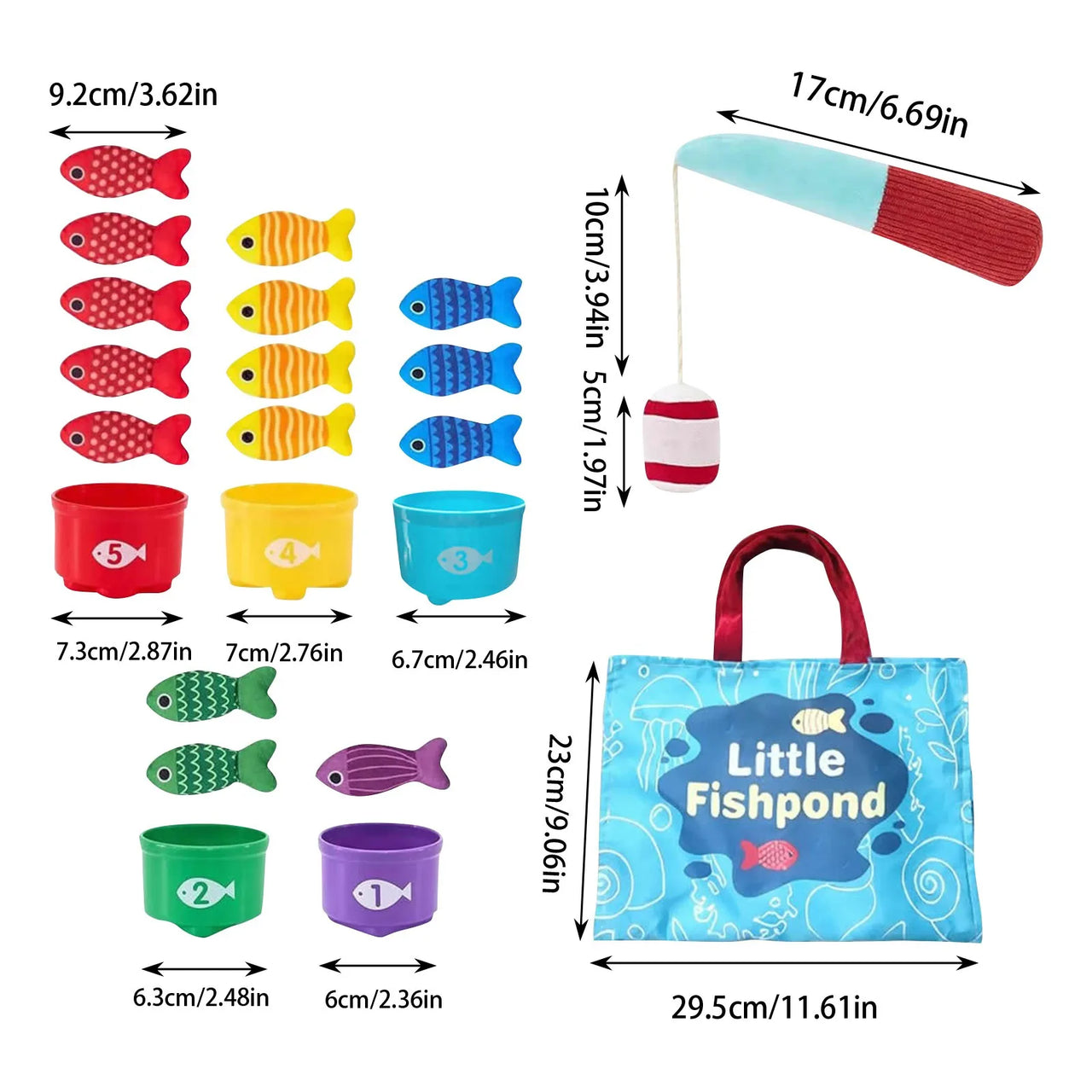 Magnetic Fishing Game™ -  Fang dem alle - Magnetisk fiskespil