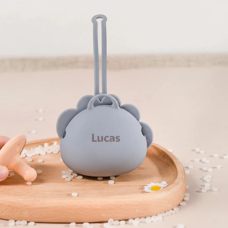Personalized Pacifier Case – Graveret & praktisk – Personlig sutterholder