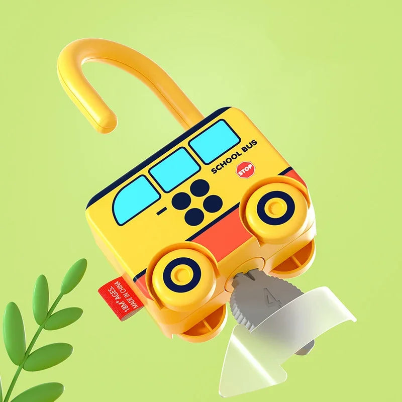 Puzzle Locks™ – Leg og lær – Montessori-låsespil