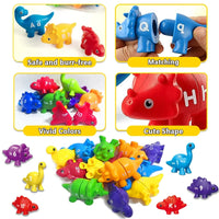 Thumbnail for Matching Dino's – Sjovt og lærerigt - Dino-spil med alfabet og tal