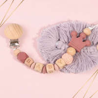 Thumbnail for Personalized Pacifier Chain – Sikker & stilfuld – Personlig sutterkæde