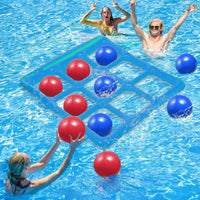 Thumbnail for Pool Tic Tac Toe – Farverigt og sjovt - legesæt til pool fire på stribe