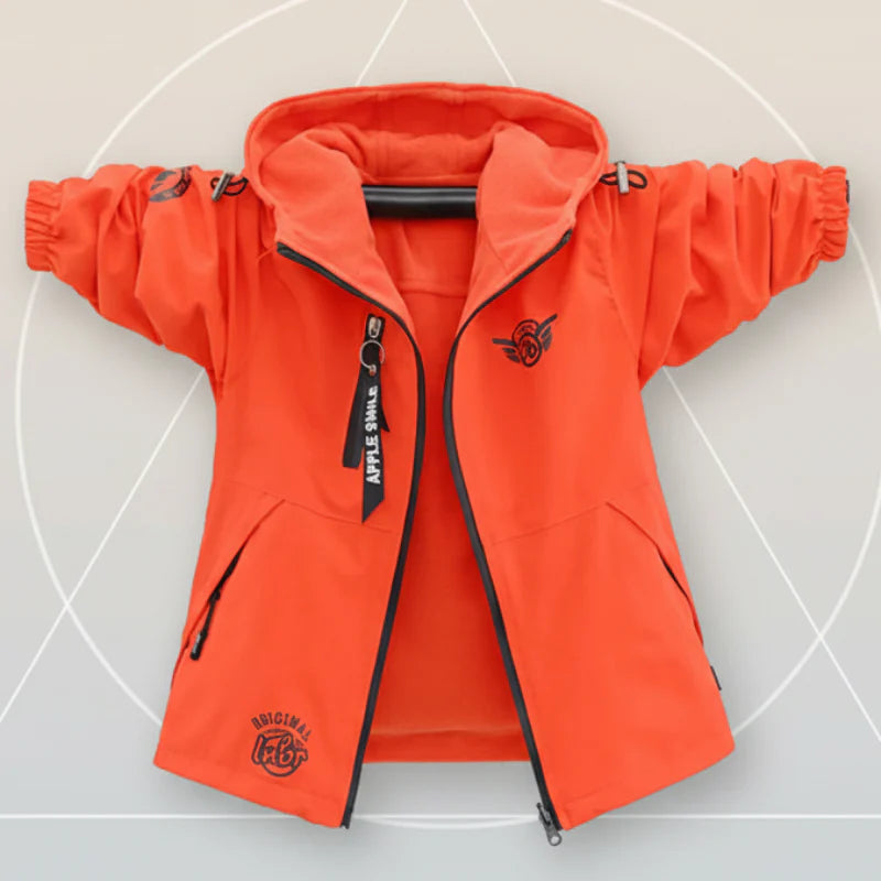 Reversible Kids Jacket – Vandtæt og vindtæt – Letvægtsjakke