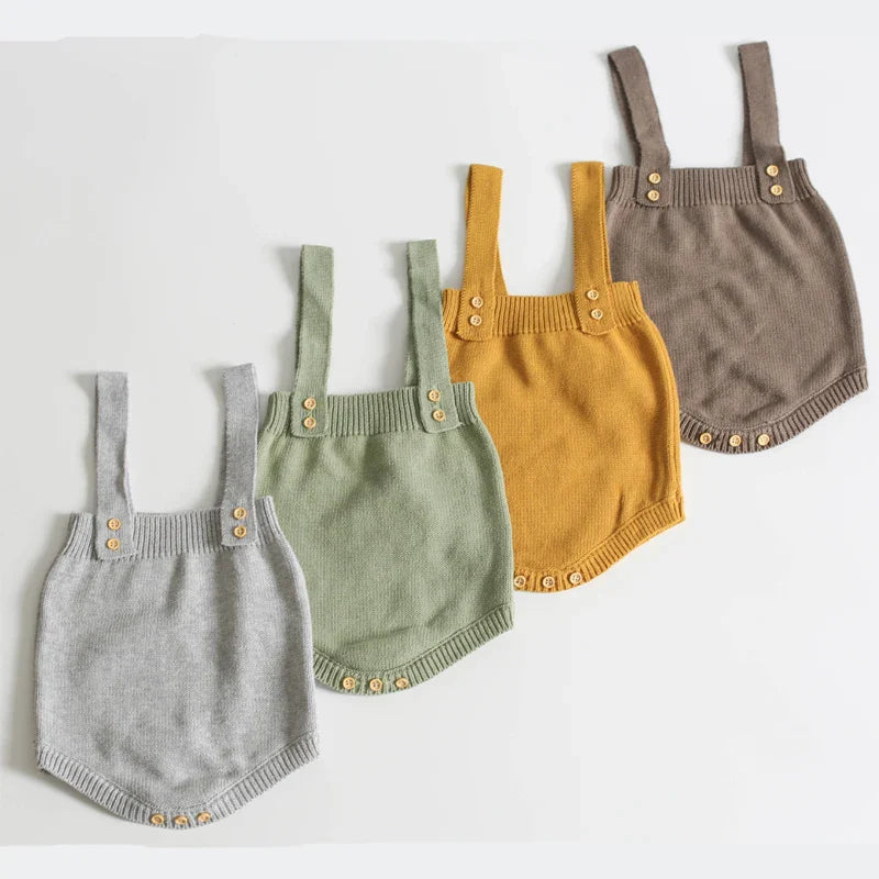 Mini Fashion™ - Sød strikket baby-omper