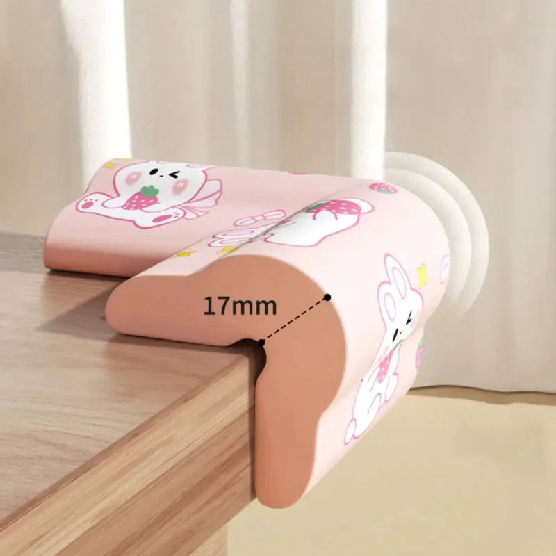 Desk Edge Guard Set – Sikker & blød – Hjørnebeskyttere (sæt med 5)