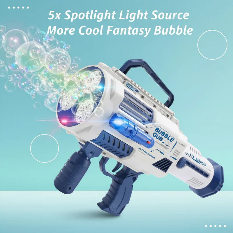 Light Up Bubble Gun – Leg & Musik – Boblepistol