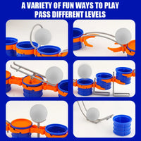 Thumbnail for Cup Jump Ball Game – Aktivt & interaktivt – Puff Ball selskabsspil
