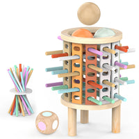 Thumbnail for Balance Tower™ – Stak og tæl – Tænkespil i træ