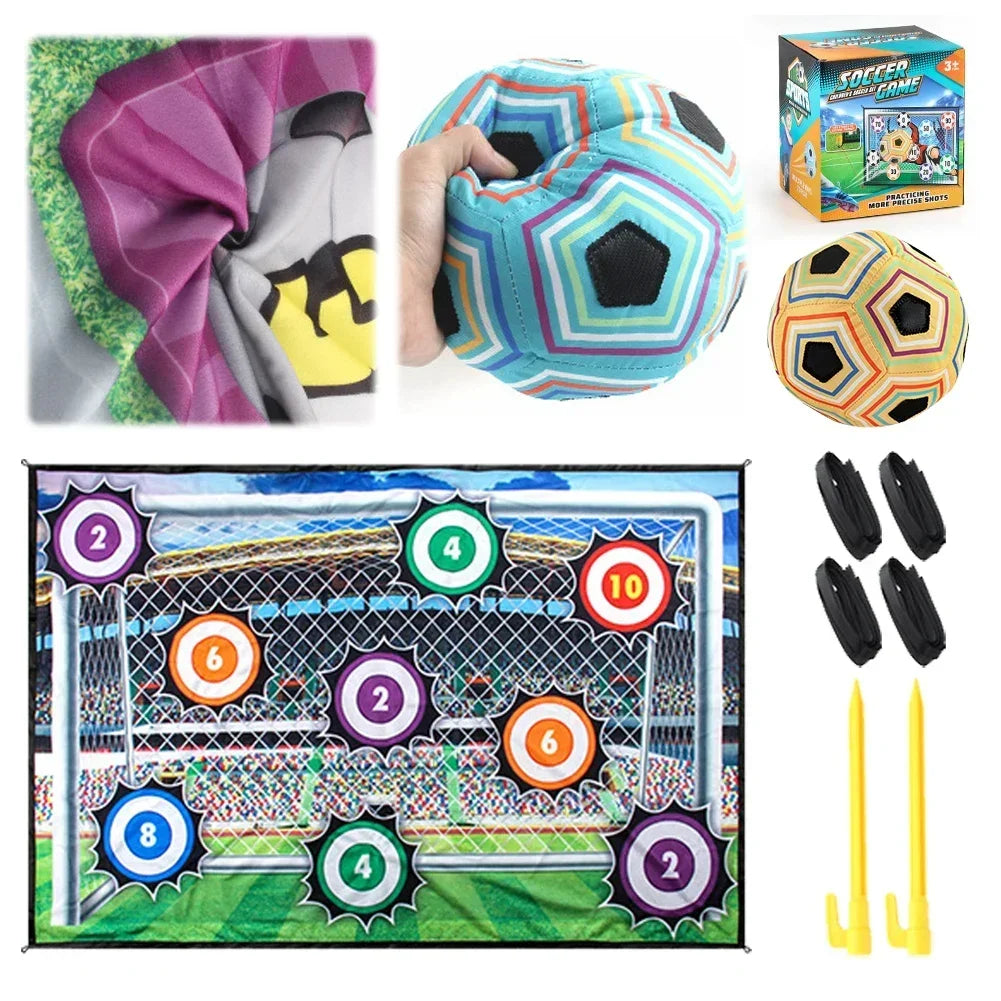 Sticky Soccer™ – Plader og trapper – Legemåtte fodbold