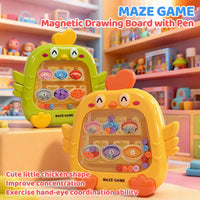 Thumbnail for Color Number Maze – Praktisk til rejsen – Magnetisk labyrint
