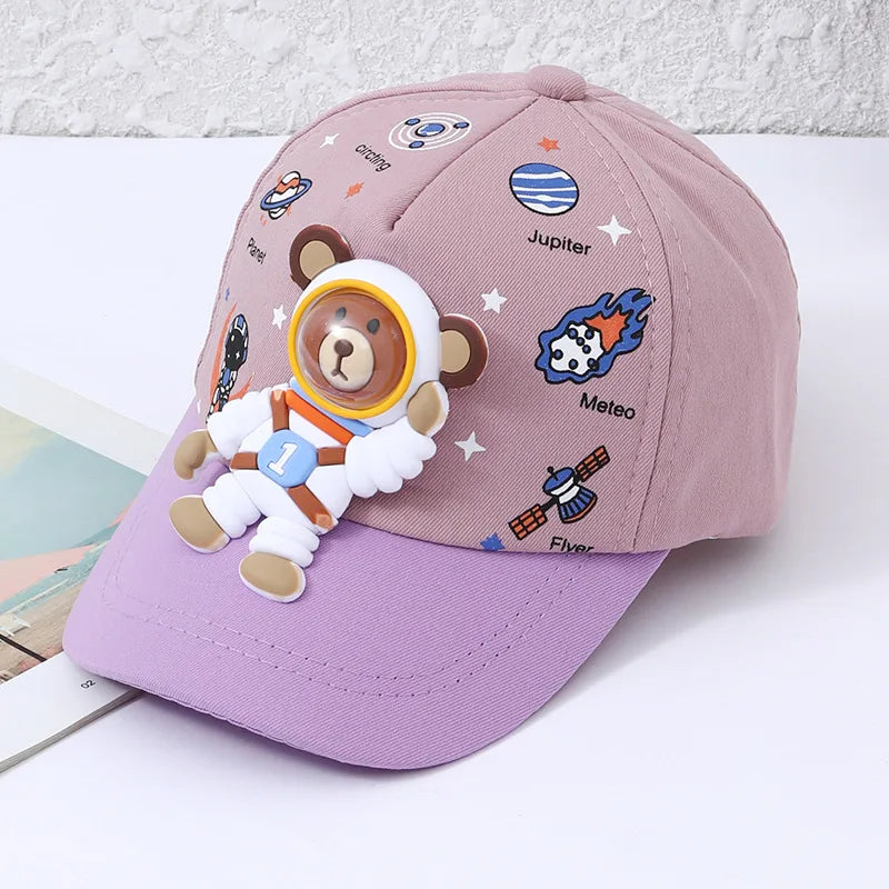 Mini Fashion™ - Sol Smil - Børne Baseballkasket