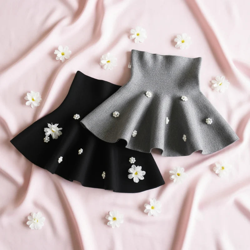 Girls Knitted Skirt – Komfort & stil – Børneskørt