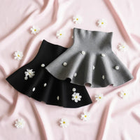 Thumbnail for Girls Knitted Skirt – Komfort & stil – Børneskørt