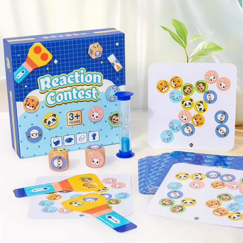 Puzzle Duel™ - Hurtig og smart - Interaktivt reaktionsbrætspil