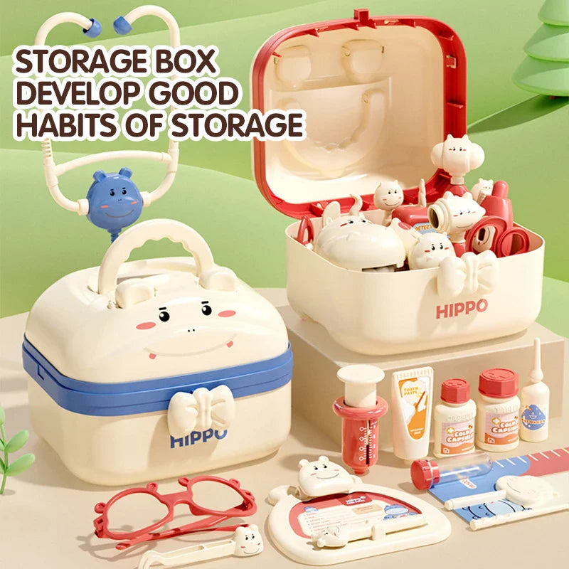 Hippo Doctors Set™ - Små læger i aktion - Flodheste-lægesæt