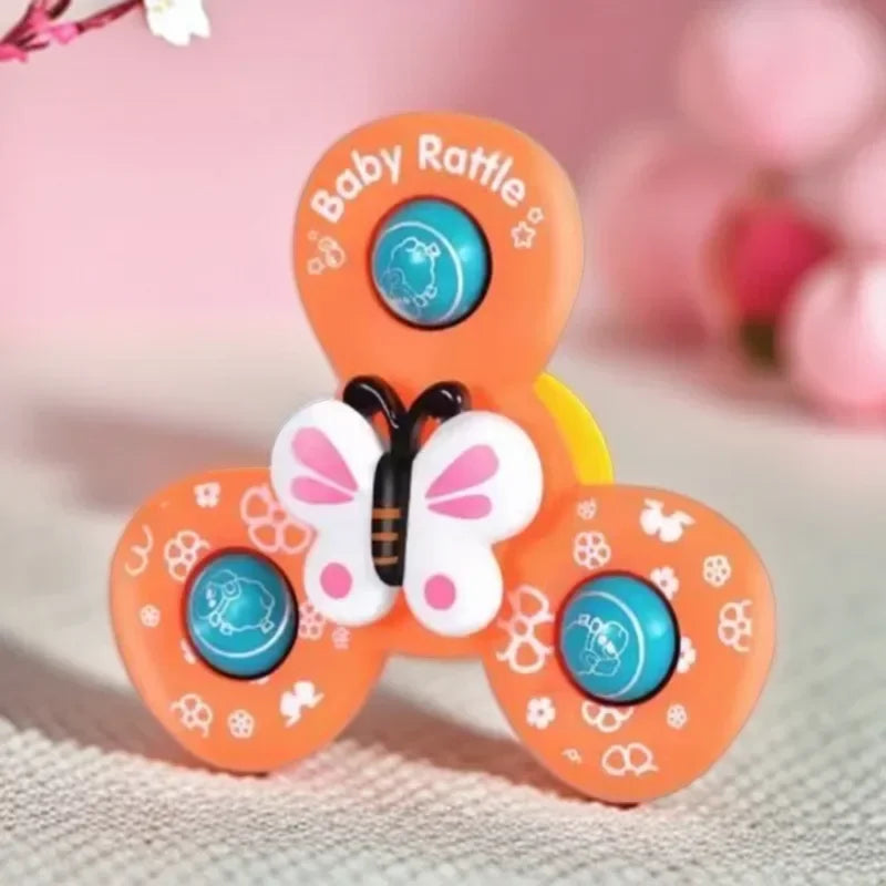 Bath Spinner Set™ - I badet eller bilen - Snack Spinners med sugekop