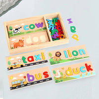 Thumbnail for AlphaPuzzle – Lær engelske ord – Træspellingpuslespil