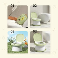 Thumbnail for TravelPotty – Kompakt og hygiejnisk – bærbart børnetoilet