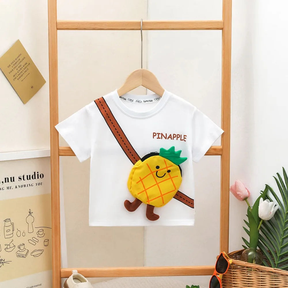 Mini Fashion™ - Frugtagtigt look - T-shirt