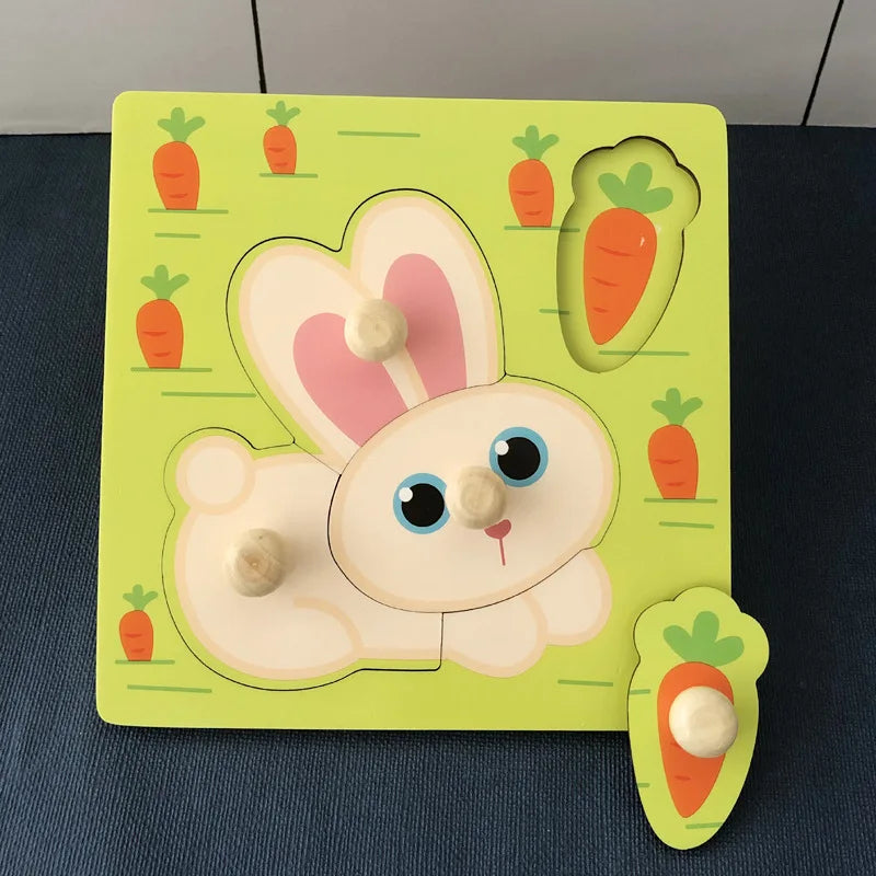 Clever Puzzle™ - Intelligent leg - Puslespil af træ