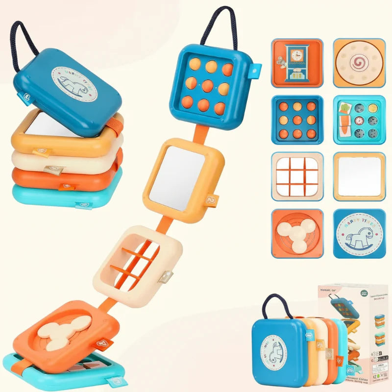 MiniAdventures – Kreativt & pædagogisk – Babyrejseaktivitetstavle