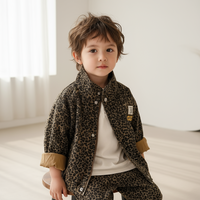 Thumbnail for Mini Fashion – Robust og behagelig – Leopardprint jakke