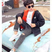 Thumbnail for Reversible Kids Jacket – Vandtæt og vindtæt – Letvægtsjakke
