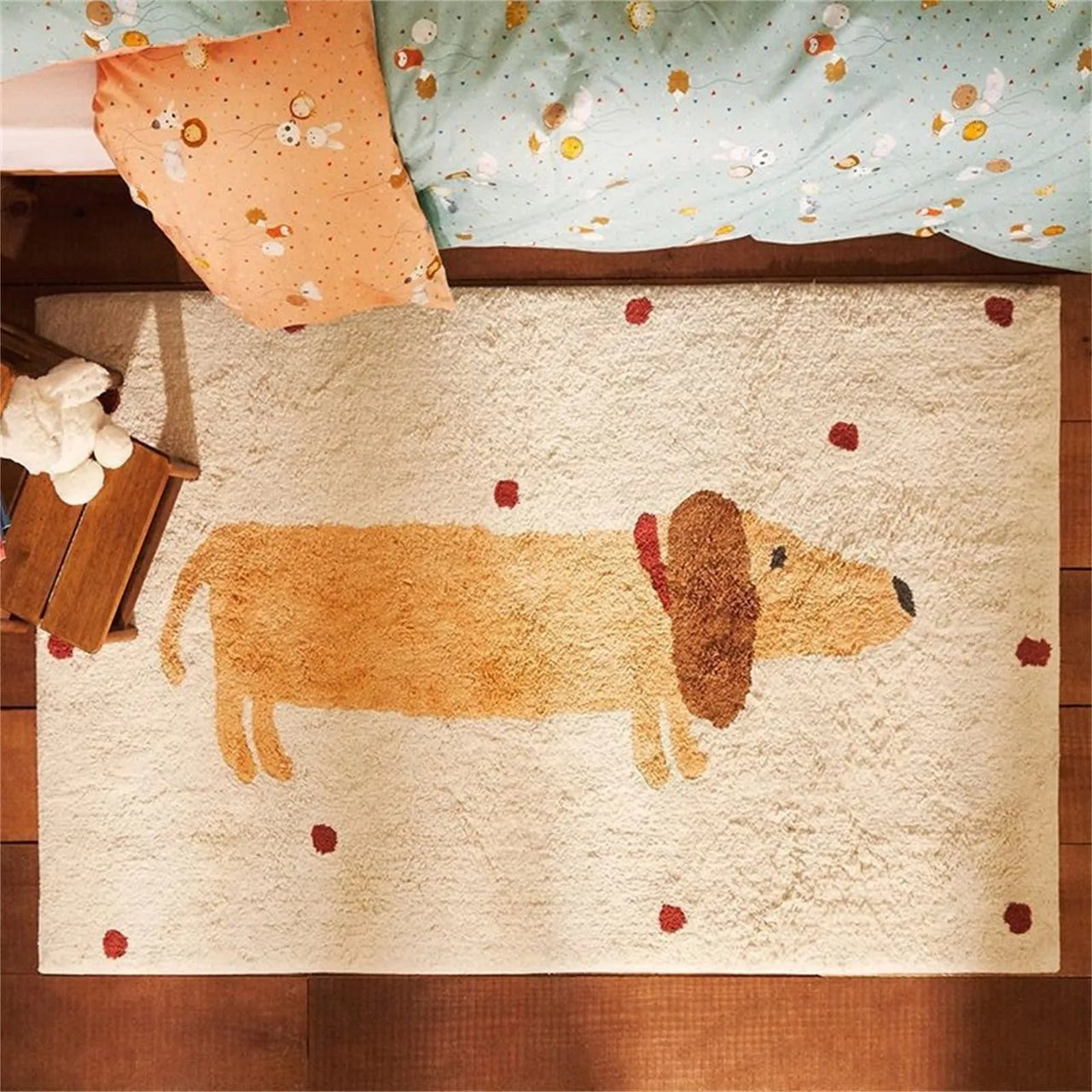 Little Haven™ - Blødt & Behageligt - Tæppe med gravhundeprint