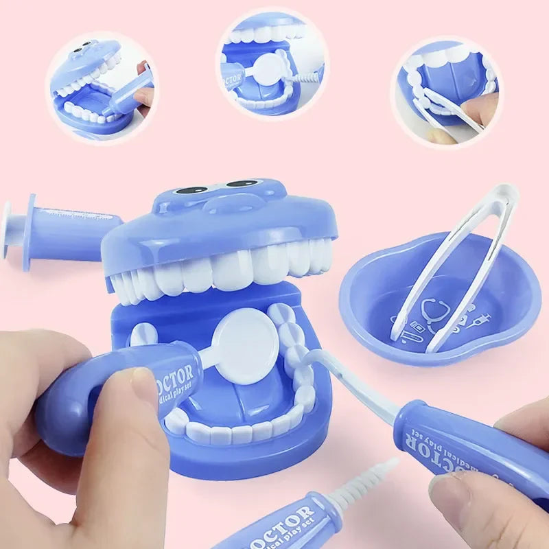 Tooth Time™ – Grin og lær – Tandlægesæt til børn