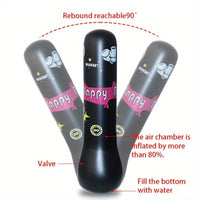 Thumbnail for BopBag – Sjovt & Aktivt – Oppustelig boksesæk med handsker