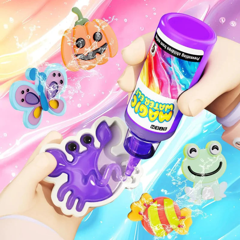 Magic Gel Water Beads – Kreativt & sansemæssigt – Legesæt til at forme vand