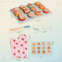 Thumbnail for TinyKitchen – Kreativt & legesygt – Træ-kagesorteringsspil