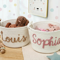 Thumbnail for CuddleBasket – Sød & personlig – Personlig blekurv