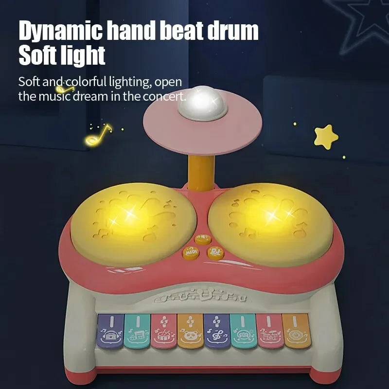 Baby Beats™ – Svingende begyndelse – Tromme- og keyboardsæt til børn