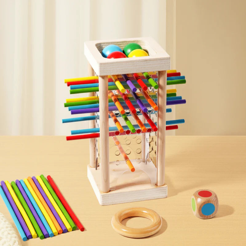 Wooden Stick Battle Game – Tænkning & Interaktivitet – Strategisk brætspil