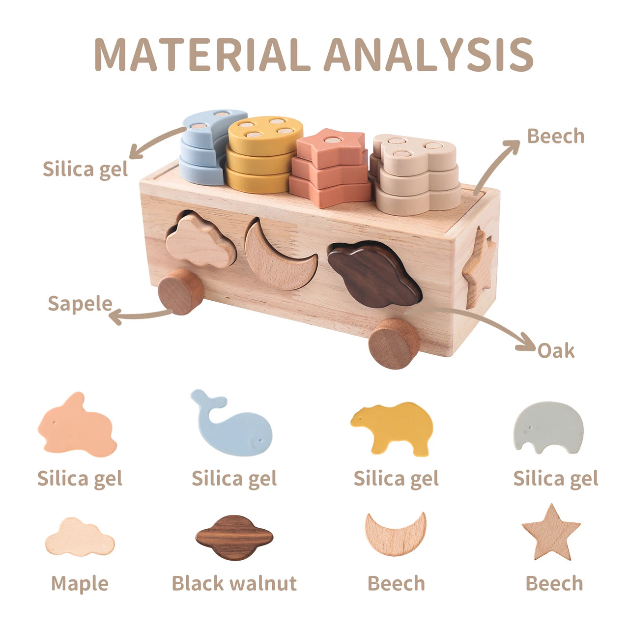 Woods™ - Playful Sorting - Sorteringsspil