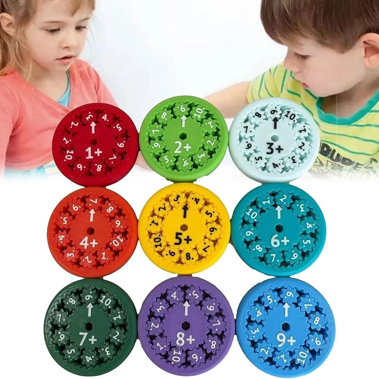 Whiz Spinner – Tælle og regne – Regne Fidget