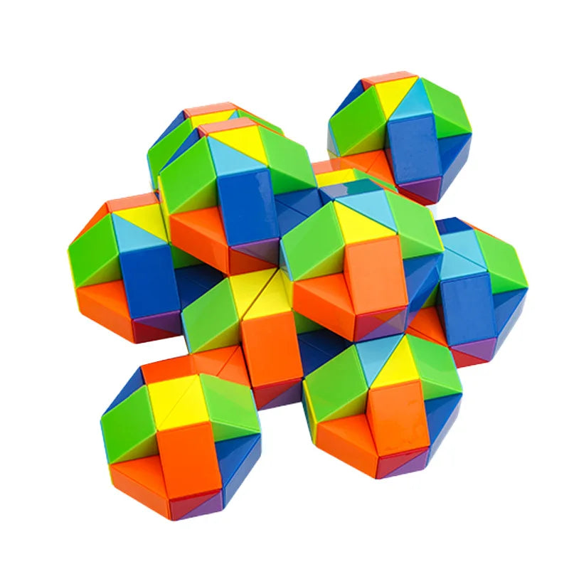 Rainbow Twister™ - Fold og leg - Slange-terning