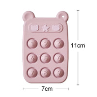 Thumbnail for Fidget Toy™ - Bidering og fidget-legetøj i 1 - Fidget-telefon i silikone